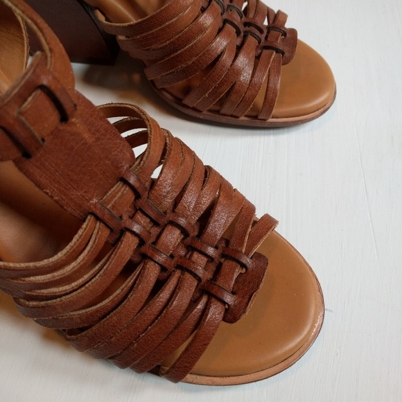 Korks by Kork Ease Cruz Leather Sandal Heels 7 - Picture 3 of 8